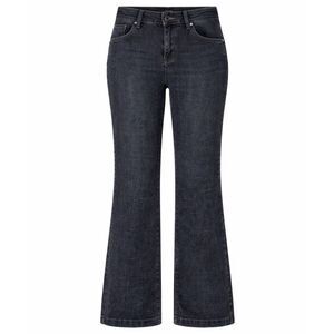 WHBM CASUAL CLASSIC EVERYDAY STRETCH WIDE LEG TROUSER OFFICE DENIM JEANS SZ.14S